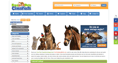 Desktop Screenshot of freepetsclassifieds.com